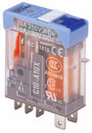 [*23623] RELE  5 PAT. PLANAS 1 CONT. INV. 10A C/LED 115VAC SERIE IRC