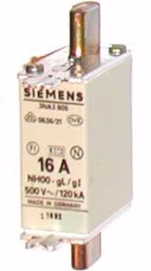 [100021949] FUSIBLE NH T000  16A CURVA GG 120KA   3NA3805