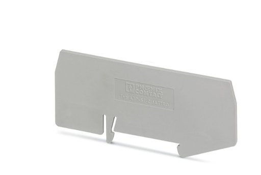 [ATP-ST-TWIN] PLACA SEPARADORA BORNES ANCH 2 MM GRIS