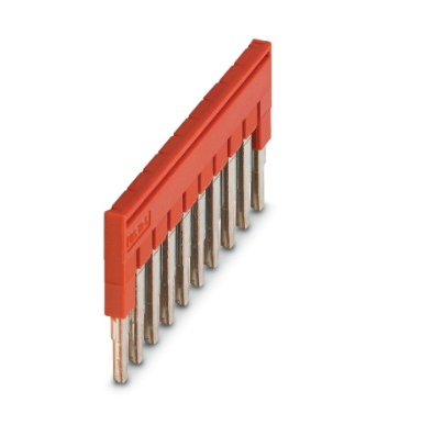 [FBS 10-5] PUENTE ENCHUF P/PUENTEADO CENTRAL 10P ROJO