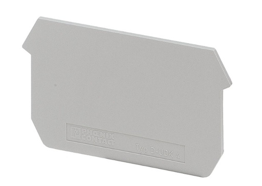 [D-UDK 4] TAPA ANCH 1.5 MM GRIS