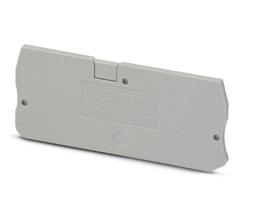 [D-ST 2.5-QUATTRO] TAPA ANCH 2.2 MM GRIS