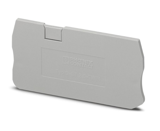 [D-ST 2.5-TWIN] TAPA ANCH 2.2 MM GRIS