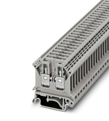 [2812018] (CONSULTAR) BORNE DE BASE C/CONEX. TORN. P/SOP. ENCH. 0.2-4 MM2 AWG: 28-12 ANCH: 6.2 MM GRIS