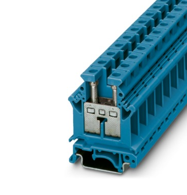 [UK16NBU] (DISCONT) BORNE UNIV C/CONEX.TORN. 4-16 MM2 AWG: 22-4 ANCH: 12.2 MM AZUL