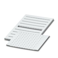 [ZBFM 5/WH.LGS:1-120] ESTERA TIRAS PLANAS ZACK 120UN ROTU LONG. C/NUM 1-120 BLANCO