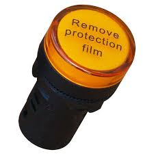 [136772] OJO DE BUEY PLAST C/LED 24V AMBAR