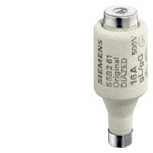 [100020343] (CONSULTAR) FUSIBLE ORIG. DIAZED  6A CURVA GG 50KA