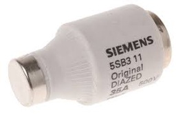[100656107] (Sin Entrega) FUSIBLE ORIG. DIAZED 35A CURVA GG 50KA