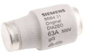 [100656108] FUSIBLE ORIG. DIAZED 63A CURVA GG 50KA   5SB4311