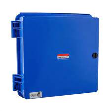 [137373] GAB POLIPROP AZUL 380 X 463 X 200MM C/CHASIS IP65 IK10