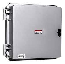 [137376] GAB POLIPROP GRIS 207 X 284 X 120MM C/CHASIS BAND ZINCADA CHAPA 1,2 IP65 IK10