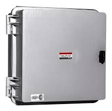 [137379] GAB POLIPROP GRIS 297 X 284 X 140MM C/CHASIS BAND ZINCADA CHAPA 1,2 IP65 IK10