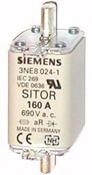 [100021926] FUSIBLE ULTRA RAPIDO SITOR T00 160A 660V CURVA AR   3NE8024-1