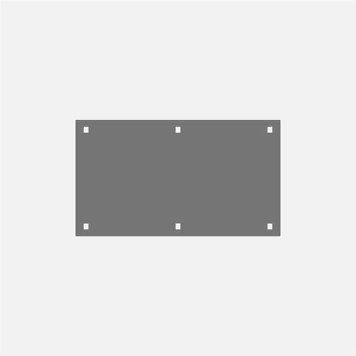 [139813] PLACA PORTANTE P/CBOX IP55 5550