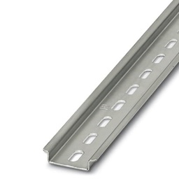 [7790465008118] RIEL S/DIN 60715-1 SIMETRICO LARGO 1MT ANCHO 35MM PERFORADO ZINCADO   800.005