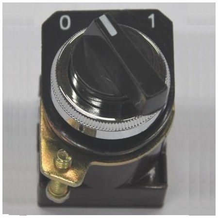 [5200210] SELECTOR PALANCA 7100 NEGRO (0-1) S/RETORNO