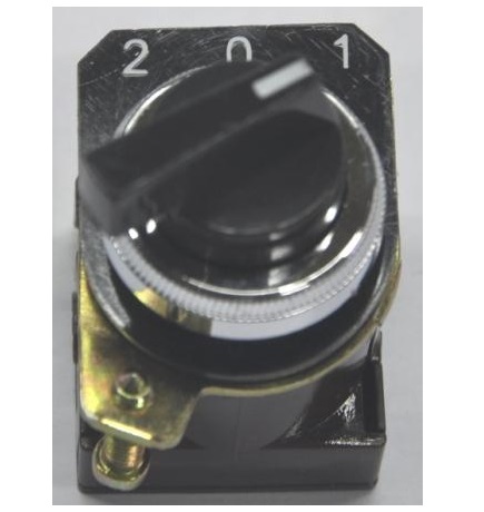 [5200380] SELECTOR PALANCA 7200 NEGRO (2-0-1) C/RETENCION