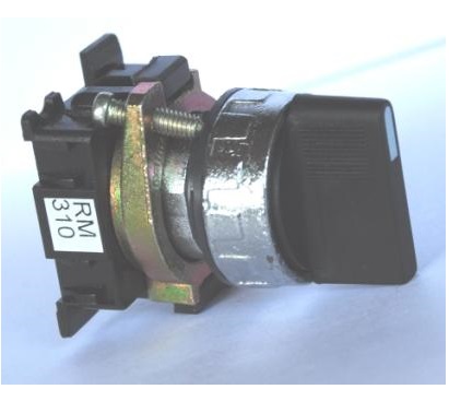 [5420170] SELECTOR PALANCA RM 310 NEGRO (2-0-1) S/RETORNO