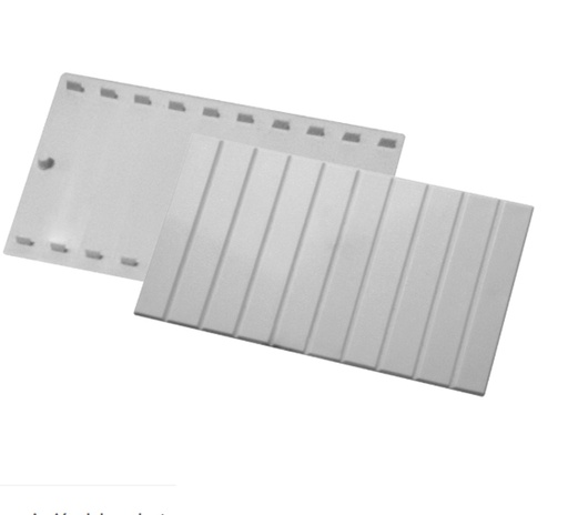 [145660] TAPA MODULOS NORMA DIN R500 (CUBRE 5 MODULOS)