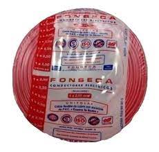 [146725] CABLE CU/PVC FLEX  1X   0.5MM2 ROJO (PRECIO POR METRO - VENTA POR ROLLO DE 200M)