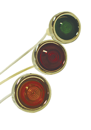 [147808] PILOTO MONOBL D10MM C/LAMP BA9S 24VCA ROJO
