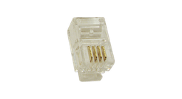 [147849] PLUG RJ11 P/CABLE FLEX 6P4C