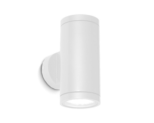 [148221] APLIQUE 2X50W E27 BIDIRECCIONAL IP55 BLANCO