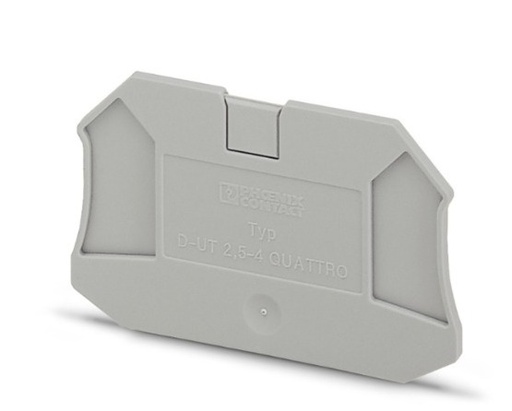 [D-UT 2.5/4-QUATTRO] (CONSULTAR) TAPA ANCH 2.2mm GRIS