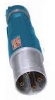 [59420] (PEDIR PRECIO) FICHA MACHO P/TOMA IEC 16A  2P+T