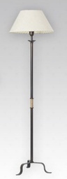 [154269] LAMP DE PIE RUSTICA RECTA C/PANT