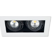 [64128] EMB P/DICRO 2X 50W VACIO LINEAL MOVIL BLANCO LORNA