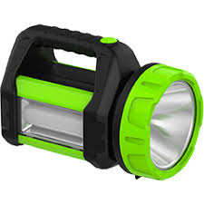 [65021] (CONSULTAR) LINTERNA 1 LED 5W FRONTAL Y 1 LED 10W LATERAL RECARGABLE