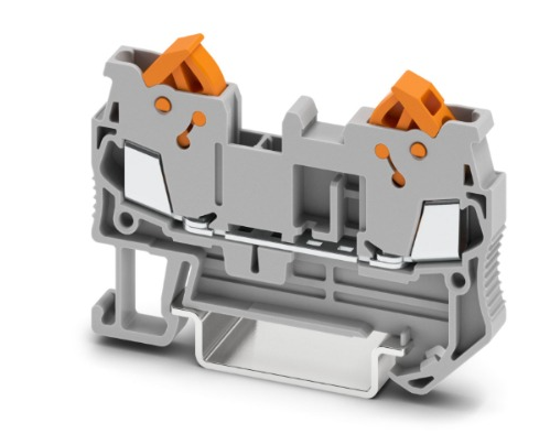 [QTC1.5] (DISCONT) BORNES PASO C/CONEX RAPIDA 0.25-1.5mm2 ANCH 5.2mm GRIS