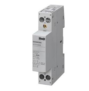 [100027458] CONTACTOR MODULAR P/DIN 2NA BOB 220VCA AC-3: 1.3KW AC-1:20A SIN PERILLA   5TT5800-0