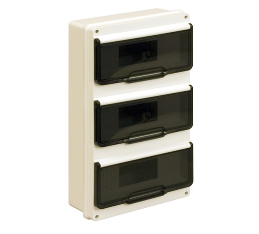 [160140] CAJA SOBREPONER P/TERMOMAG 36 MOD IP55 C/3 PUERTA FUME 285X 437X 110mm