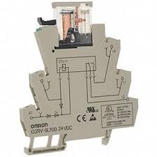 [G2RVSR700DC24] (CONSULTAR) BORNE INTERF RELE   1 INV 6A 24VCC Borne rel‚ serie G2RV. Montaje a Riel din. Tensi¢n de la bobina 24 Vdc. Conexi¢n a tornillo. Salida rele. Capacidad de carga hasta 6 A resistivos y 2,5 A Inductivos. Ancho: 6,2 mm. Led indicador de estado. (REEMPLAZA A G2RV-SR)