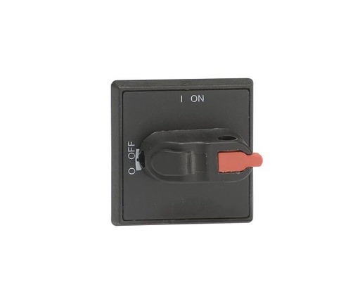 [OHBS3AH1] MANIJA NEGRA IP54 TIPO PERILLA C/BLOQ CANDADO Y PUERTA P/OT16-125F   OHBS3AH1