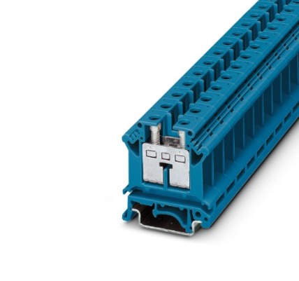 [UIK 16 BU] (CONSULTAR) BORNE UNIV C/CONEX.TORN. 2.5-25MM2 AWG: 12-4 ANCH: 12.2 MM AZUL