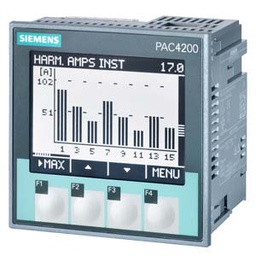 [100020170] ANALIZADOR DE RED SENTRON PAC4200 DISPLAY LCD GRAFICO - 200 VARIABLES (INCL ENERGIA/THD/ARMONICAS) 2ED/2SD X/1A O X/5A - MONTAJE FRONTAL 96X96 IP65 AN