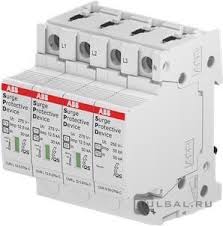 [OVR T1-T2 3N 12.5 - 275s P QS] DESCARGADOR TRIF TIPO  1+2 - 12,5kA - Uf=275V - DOBLE VARIS - ENCHUF   OVR T1+2 3N 12,5 - 275S P QS