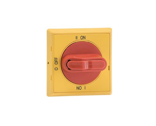 [OHYS2AJE011] MANIJA AMARILLA Y ROJA IP65 TIPO PERILLA C/BLOQUEO 3 CANDADOS Y DE PUERTA   OHYS2AJE011 P/MODELOS OT16...125F4C