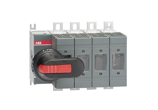 [OS160GD04N2P] SECC ROTATIVO B/CARGA C/FUS TIPO NH000-00 C/MANIJA Y EJE 160A 3P+N