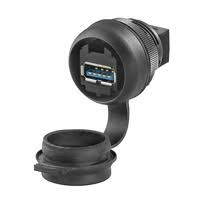 [1427960000] ACOPLAMIENTO USB TIPO A/A P/FRENTE PANEL IP65   IE-FCM-USB-3.0A   IEFCMUSB3.0A (1427960000 / 1018840000)