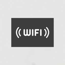 [0000210712304] SEÑALETICA P/MOD LED CORTESIA &quot;WIFI&quot;