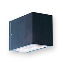 [168515] (H.A.S.D.) ARTEF BIDIRECCIONAL RECTO R7S 150W  1 VID PLANO Y 1CURVO NEGRO TEXTURADO