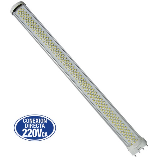 [169282] LAMP TIPO DULUX PL 4P 240 LED 2GU11 220V LUZ DIA FRIA