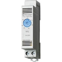 [169734] TERMOSTATO DE PANEL  0/60ºC  1NA  10A  RIEL DIN  P/CONECTAR REFRIGERACION
