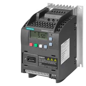 [100254278] VARIADOR V20 TRIF  0.5HP 0.37KW 1.3A SIN FILTRO 3AC400V   CONTROL ESCALAR TAMAÑO FSA   6SL3210-5BE13-7UV0