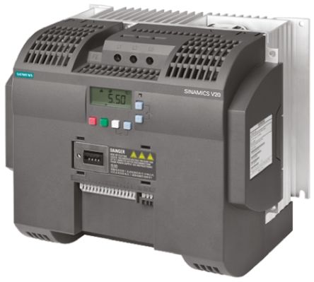 [100254288] VARIADOR V20 TRIF 15HP 11KW 25A SIN FILTRO 3AC400V   CONTROL ESCALAR TAMAÑO FSD   6SL3210-5BE31-1UV0